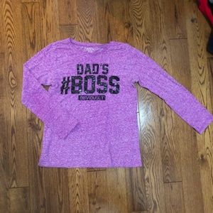 3/$10 - Dad's boss LS shirt *read